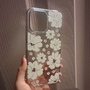 kate spade White Floral Phone Case